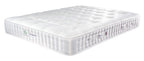 White mattress on a white background