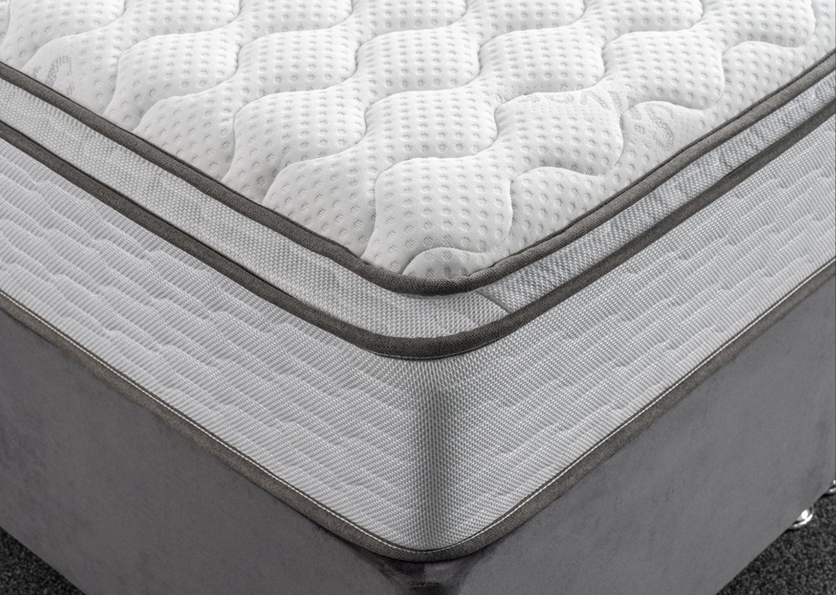 Maddox Silver 1000 Pillow Top