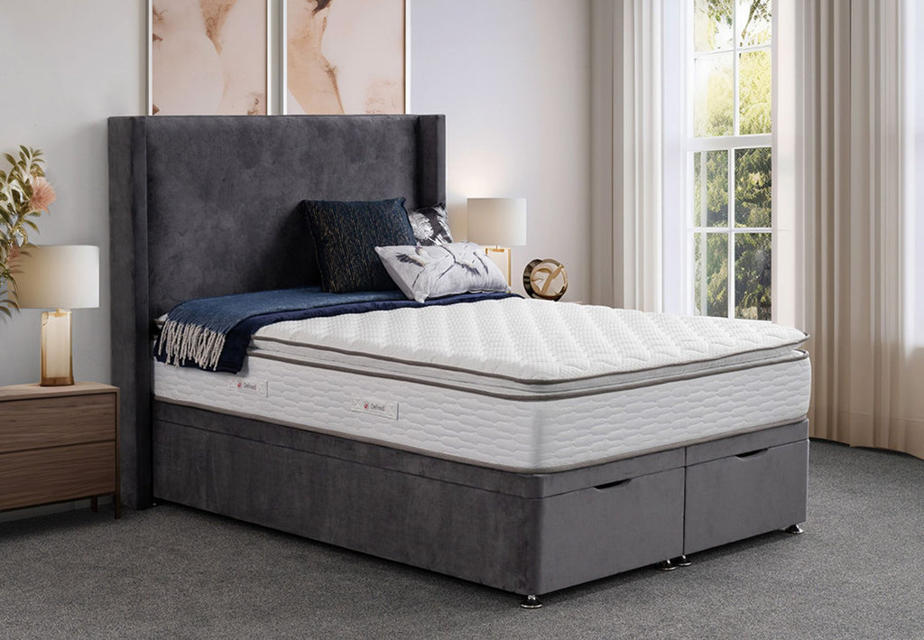 Maddox Silver 1000 Pillow Top