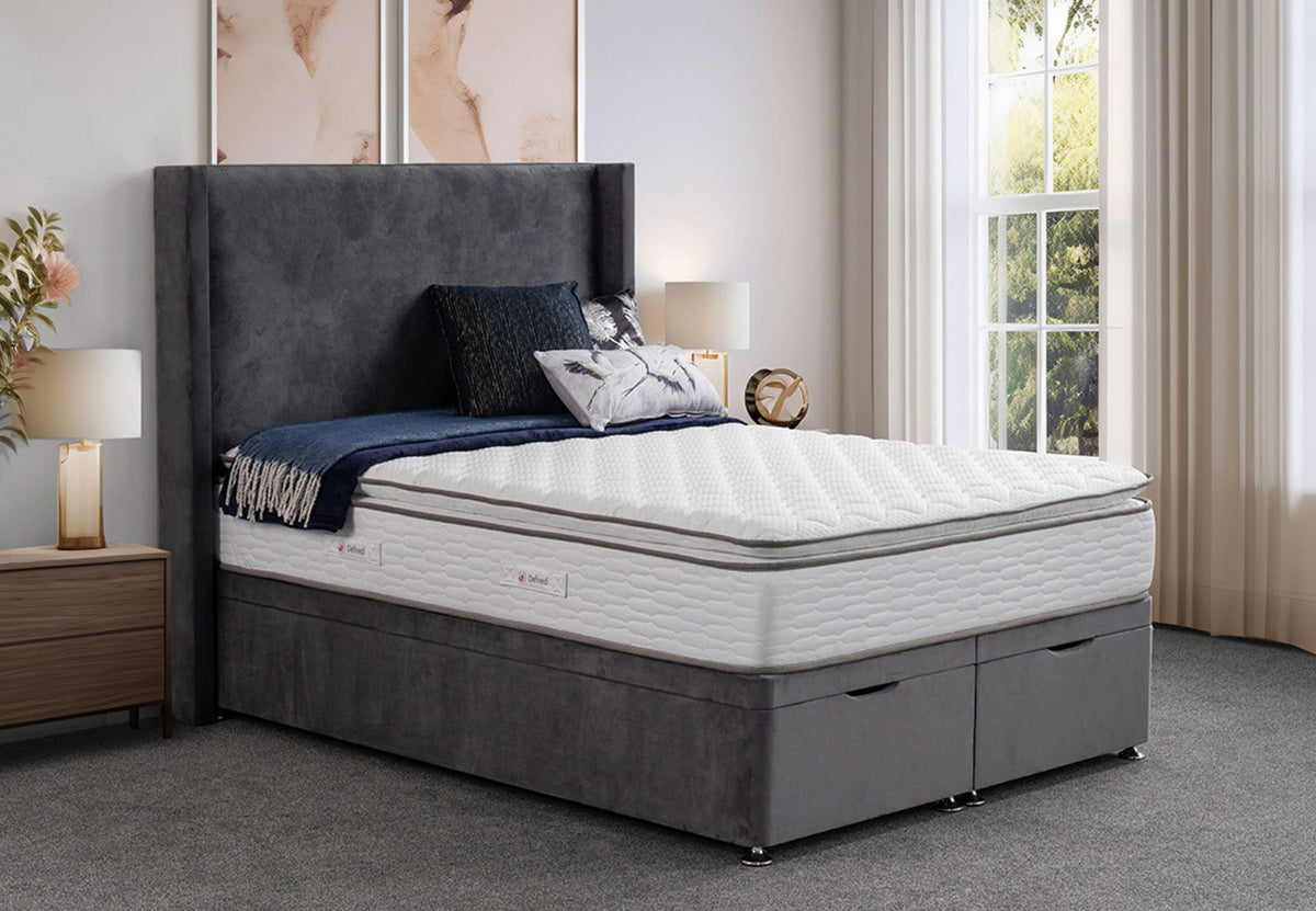 Maddox Silver 1000 Pillow Top
