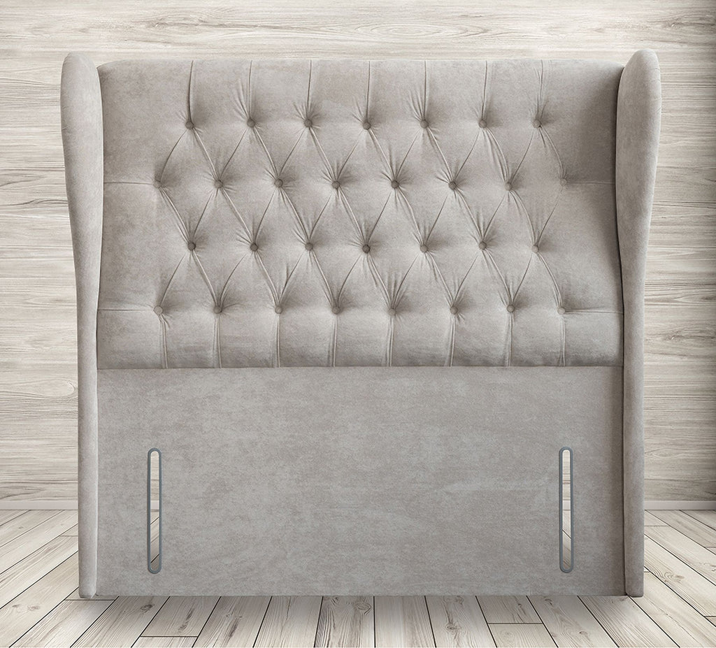 Seren Chesterfield Wing Headboard