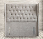 Seren Chesterfield Wing Headboard