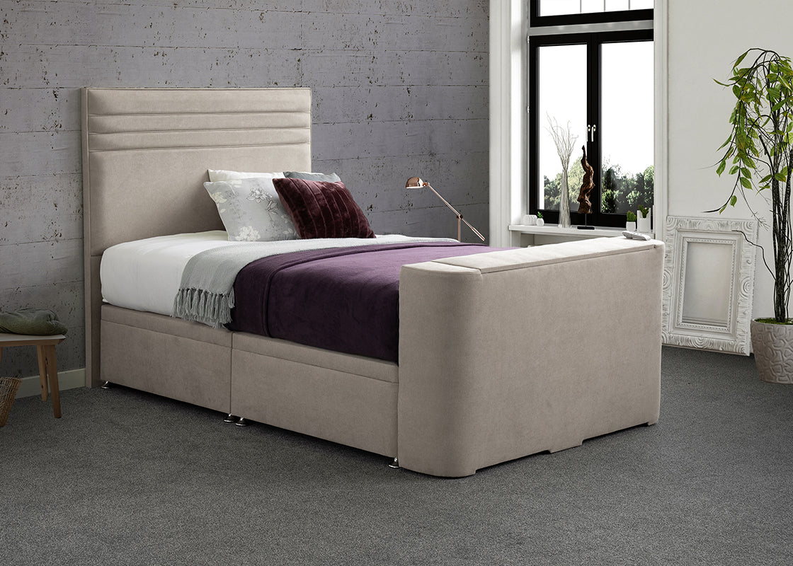 Vision Chic Side Ottoman Tv Bed