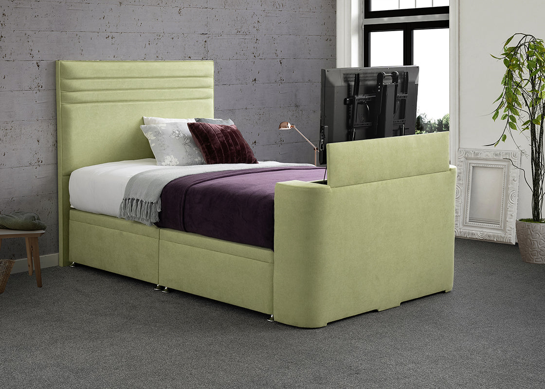 Vision Chic Side Ottoman Tv Bed